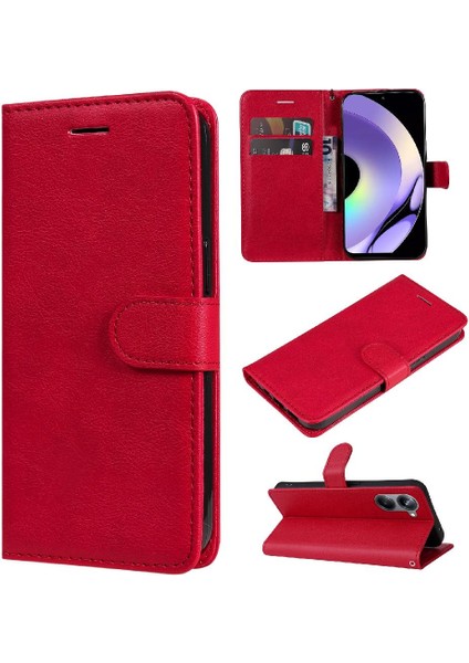 Realme 10 Pro 5g Için Flip Case Yüksek Kaliteli Deri Iş Cüzdan Telefon (Yurt Dışından)