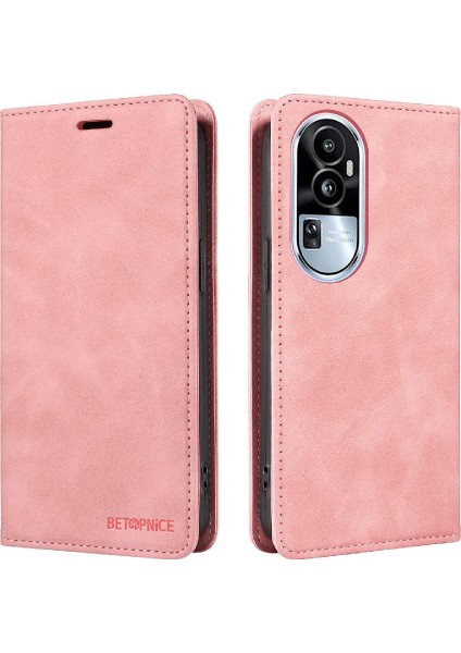 Oppo Oppo 10 Pro 5g Için Kılıf Koruyucu Folyo Cüzdan Manyetik Pu Deri (Yurt Dışından)
