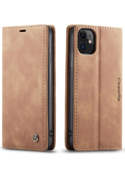 Iphone 11 Için Flip Case Folio Kitap Manyetik Kapatma Darbeye Vaka (Yurt Dışından)