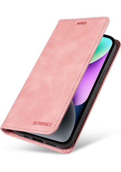 Iphone 15 Için Kılıf Artı Folio Cüzdan Koruyucu Pu Deri Manyetik (Yurt Dışından)