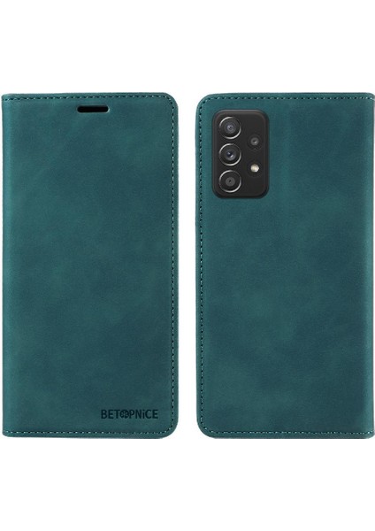 Samsung Galaxy A52S 5g Için Kılıf Folio Cüzdan Pu Deri Koruyucu Manyetik (Yurt Dışından)