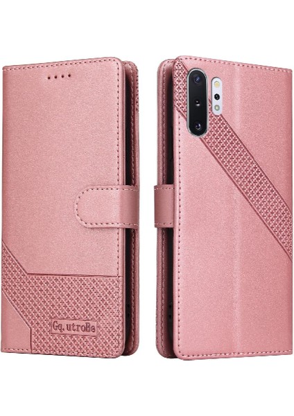 Samsung Galaxy Not 10 Pro Üç Kart Yuvaları Premium Deri Için Flip Case (Yurt Dışından)