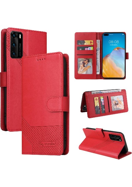 Huawei P40 Pro Darbeye 4 Köşe Koruma Kickstand Için Flip Case (Yurt Dışından) indirimleri