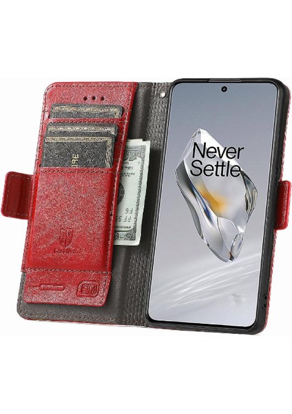 Mays Boutique Oneplus 12 Çok Renkli Iş Çoklu Kart Yuvası Cüzdan Için Flip Case (Yurt Dışından)