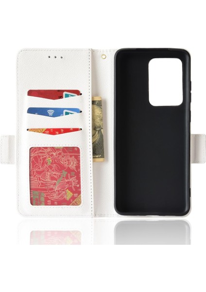 Samsung Galaxy S20 Ultra Yan Toka Cüzdan Manyetik Kart Yuvaları Için Kılıf (Yurt Dışından) fırsatları