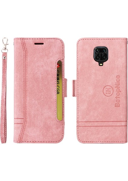 Xiaomi Redmi Için Not 9 Pro Cüzdan Kapak Çevirin Tpu Deri Manyetik (Yurt Dışından)