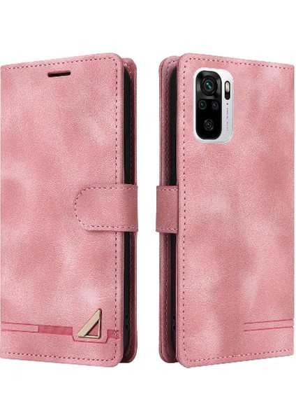 Xiaomi Redmi Not 10 Deri Kılıf Için Flip Case Basit Iş Çevirme (Yurt Dışından)