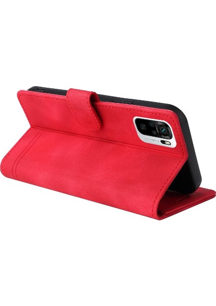 Xiaomi Redmi Not 10 Deri Kılıf Için Flip Case Basit Iş Çevirme (Yurt Dışından) fırsatları