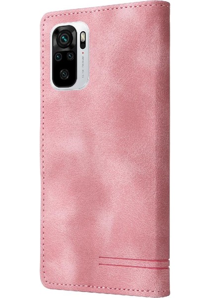 Xiaomi Redmi Not 10 Deri Kılıf Için Flip Case Basit Iş Çevirme (Yurt Dışından) modelleri