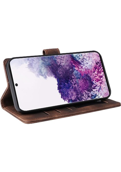 Samsung Galaxy S20 Cüzdan Basit Iş Deri Kılıf Flip Case Için Flip Case (Yurt Dışından)
