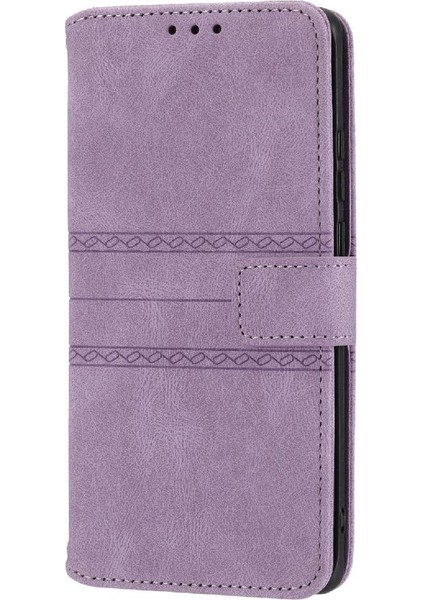 Huawei P50 Pro Kickstand Pu Deri Darbeye Koruyucu Için Flip Case (Yurt Dışından) modelleri