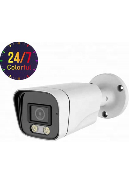 EZ-2305IPS 5mp 3.6mm Lens 2 Warm Ip Bullet Kamera (Color Vu)