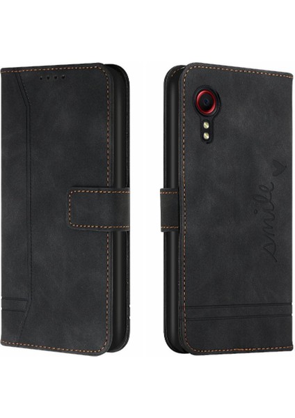 Samsung Galaxy Xcover 5 El Kayışı Flip Için Telefon Kılıfı Folio Cüzdan Kart (Yurt Dışından)