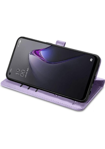 Oppo Oppo 8 Flip Kapak Için Kılıf Kısa Kayış Darbeye Deri Kılıf (Yurt Dışından)