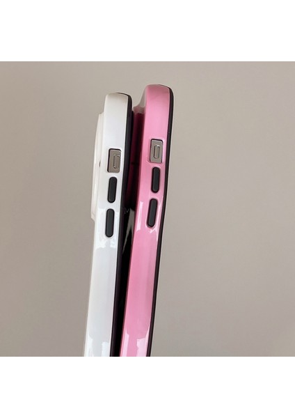 iPhone 15 Pro Kapak Tpu Telefon Koruyucu Kabuk Karikatür Desenli Telefon Kılıfı-Pembe (Yurt Dışından) modelleri