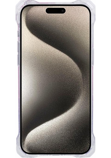 iPhone 15 Pro Için Kapak Tpu+Akrilik Çift Renkli Degrade Düşme Önleyici Telefon Kılıfı-Pembe+Mor (Yurt Dışından) fırsatları