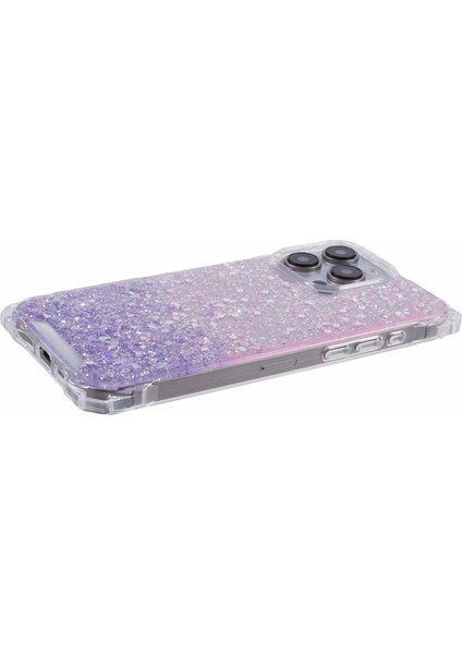 iPhone 15 Pro Için Kapak Tpu+Akrilik Çift Renkli Degrade Düşme Önleyici Telefon Kılıfı-Pembe+Mor (Yurt Dışından) indirimleri