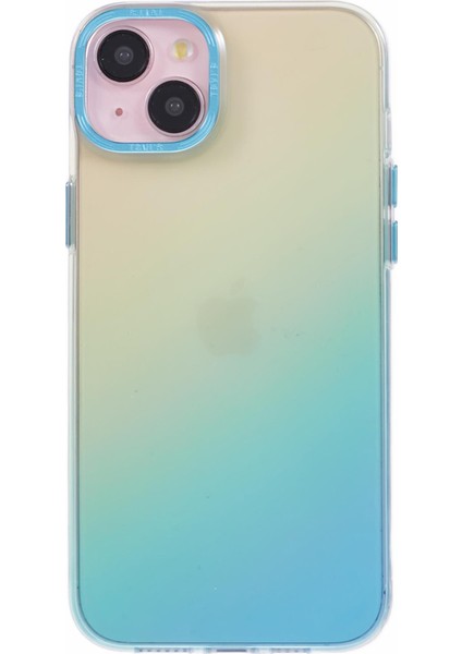 iPhone 14 Plus Cep Telefonu Kılıfı Için Tpu Renkli Tasarım Arka Kapak-Plaj Altın (Yurt Dışından)