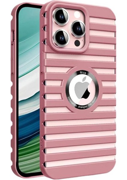 iPhone 13 Pro Max Için 6,7 Inç Ka Telefon Kılıfı Manyetik Isı Dağılımı Pc Telefon Kapağı-Pembe (Yurt Dışından)