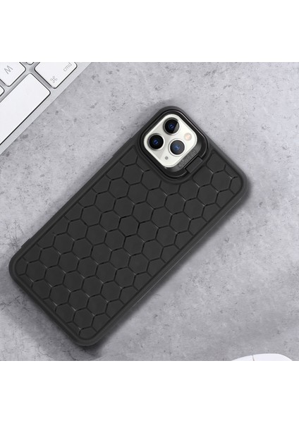 iPhone 11 Pro Için Kılıf Isı Dağılımı Darbeye Dayanıklı Tpu Telefon Kılıfı, Kickstand-Siyah (Yurt Dışından) indirimleri