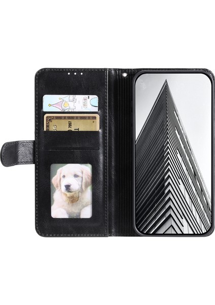 iPhone 11 Kılıf 6 Kart Yuvalı Deri Cüzdan Telefon Kılıfı-Siyah (Yurt Dışından) fiyatları