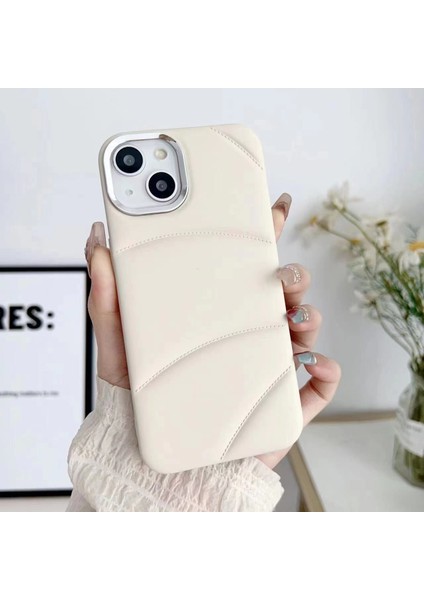 iPhone 14 Plus Kılıf Pc Lensli Çerçeve-Beyaz ile Çizilmez Yumuşak Tpu Telefon Kılıfı Için (Yurt Dışından) fiyatları