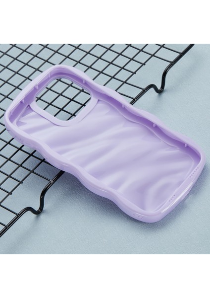 iPhone 12 Pro Max Kılıf Wave Frame Tpu+Pc Hibrit Telefon Kapağı-Mor (Yurt Dışından) modelleri