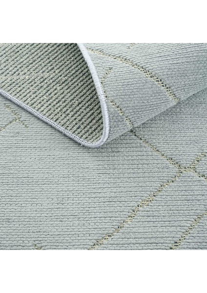 Berry 8208 Gri Halı Salon Halısı Iskandinav Halı Kesme Halı Yolluk Kaymaz Taban Halı Ince Halı Kilim