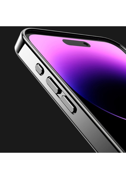 iPhone 13 Pro Cep Telefonu Kılıfları Için Elektro Kaplama Pc+Tpu Lens Filmi-Gümüş ile Arka Kapak (Yurt Dışından)