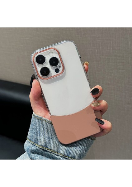 iPhone 13 Pro Kılıf Için Darbeye Dayanıklı Pc Iki Renkli Ekleme Telefon Kapağı-Koyu Pembe (Yurt Dışından) indirimleri