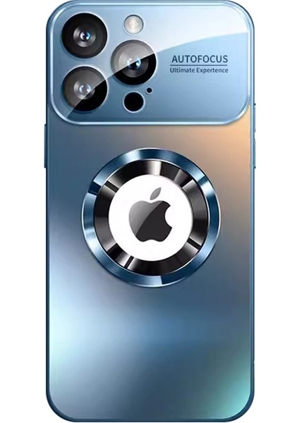 iPhone 12 Pro Için Magsafe Ince Pc Telefon Kabuğuyla Uyumlu Kılıf-Koyu Mavi (Yurt Dışından)