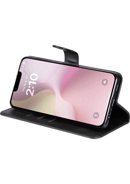 iPhone SE(2024)CÜZDAN Kılıfı Fermuarlı Cep Deri Telefon Kapağı -Siyah (Yurt Dışından) fırsatları