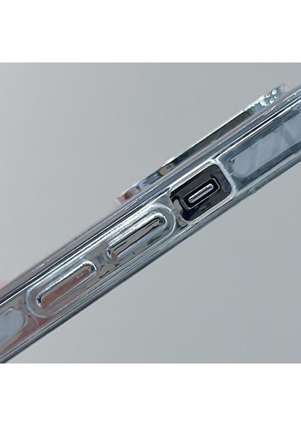 iPhone 13 Pro Max Için 6.7 Inç Yumuşak Tpu Kılıf Lale Çiçek Desenli Baskı Koruyucu Kapak-Mor (Yurt Dışından)