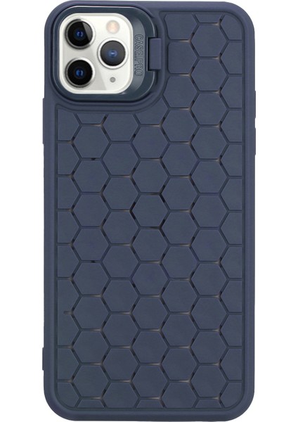iPhone 11 Pro Kılıf Için Isı Dağılımı Darbeye Dayanıklı Tpu Telefon Kılıfı, Kickstand-Koyu Mavi (Yurt Dışından) fiyatları