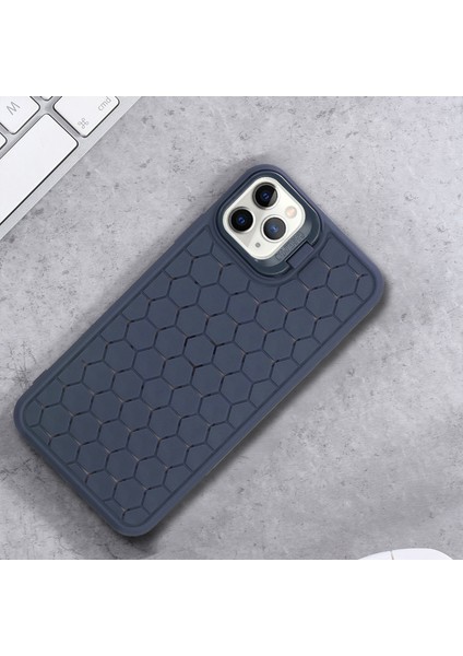 iPhone 11 Pro Kılıf Için Isı Dağılımı Darbeye Dayanıklı Tpu Telefon Kılıfı, Kickstand-Koyu Mavi (Yurt Dışından) indirimleri