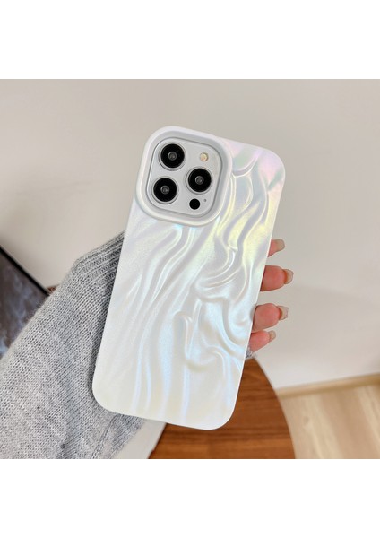 Cep Telefonu Koruyucu iPhone 15 Pro Mat Tpu Telefon Kapağı Galvanik Pileli Telefon Kılıfları-Beyaz (Yurt Dışından) fiyatları