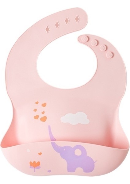 Anne ve Bebek Ürünleri Bebek Önlükleri Su Geçirmez Çocuk Silikon Önlükler Bebek Tükürük Pirinç Torbası (Yurt Dışından)