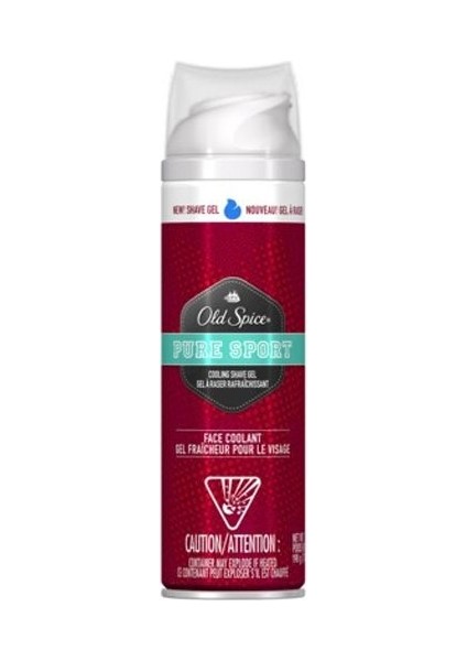 Old Spice Pure Sport Tıraş Jeli 198Gr