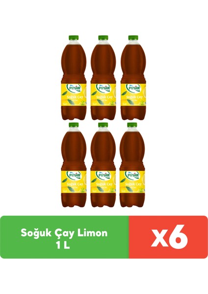 Soğuk Çay Limon 1 L x 6 Adet