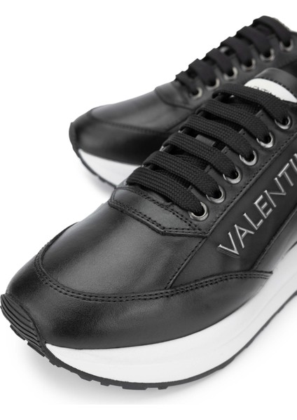 Mario Valentino Kadın Hakiki Deri Siyah Sneakers & Spor Ayakkabı 1040 91E1002 Bn Ayk Y24 Black/gunmetal