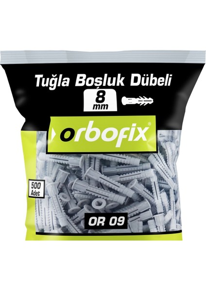 Tuğla Boşluk Dubeli 8 mm (500 Adet) fiyatları