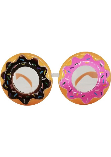 Doughnut Donut Şeklinde Hawaian Tropikal Tema Parti Gözlüğü fiyatları