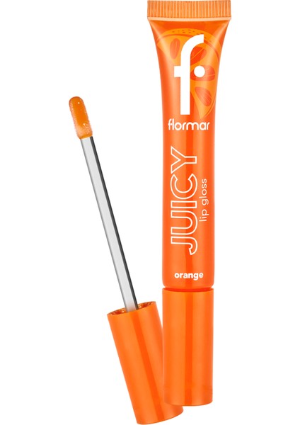 Juicy Lip Gloss Meyve Aromalı Besleyici Dudak Parlatıcısı (002 Orange) 8682536087728