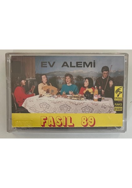 Ev Alemi Fasıl 89 Kaset (Orjnal Dönem Kağıt Baskı Kaset)