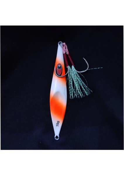 Slow Jig 140G - Glow - Akya Sinarit Lahos Trança Antenli Mercan Gibi Avlar Için Jig Yem