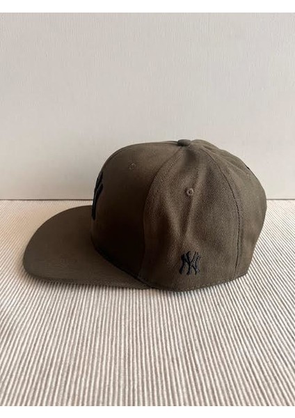 Ny Nakışlı Arkasından Ayarlanabilir Unisex Haki Renk Hip Hop Şapka fırsatları