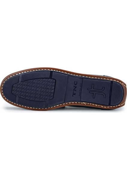 Erkek Hakiki Deri Lacivert Loafer Ayakkabı 537 3429 Erk Ayk Y24 Lacı Fltr modelleri