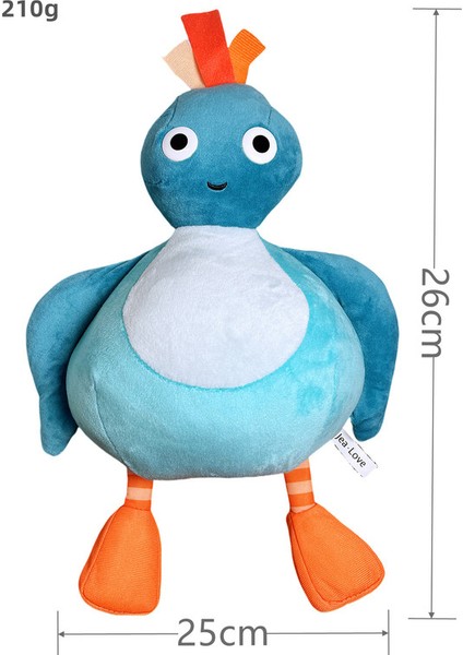 Twirlwoos Eğlenceli Robin Peluş Oyuncak Çocuk Hediyesi Bebeğin Animasyonu 2 Parçalı Set (Yurt Dışından) fiyatları