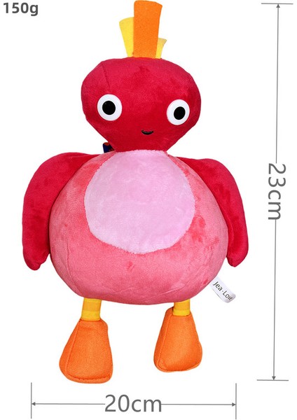 Twirlwoos Eğlenceli Robin Peluş Oyuncak Çocuk Hediyesi Bebeğin Animasyonu 2 Parçalı Set (Yurt Dışından) modelleri