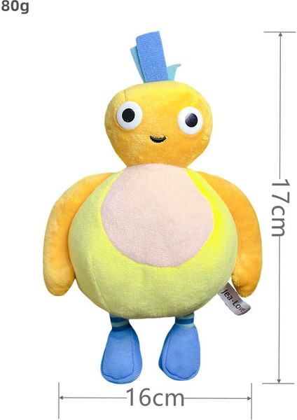 Twirlwoos Eğlenceli Robin Peluş Oyuncak Çocuk Hediyesi Bebeğin Animasyonu 2 Parçalı Set (Yurt Dışından) fırsatları
